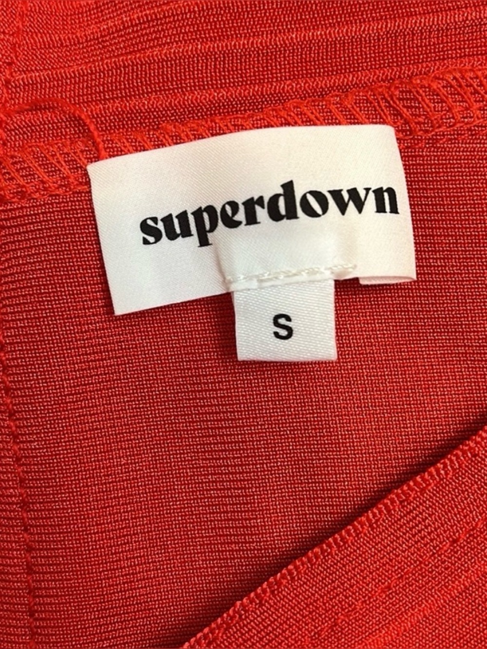 superdown Red Mini Bodycon Dress - Picture 7 of 8